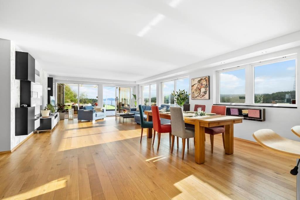 Penthouse Leilighet 200 Kvm Vakker Sjoutsikt. Lägenhet Bergen Exteriör bild