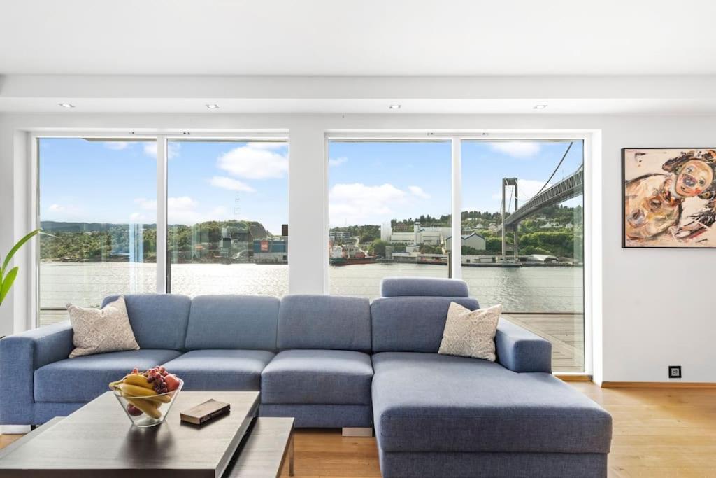 Penthouse Leilighet 200 Kvm Vakker Sjoutsikt. Lägenhet Bergen Exteriör bild